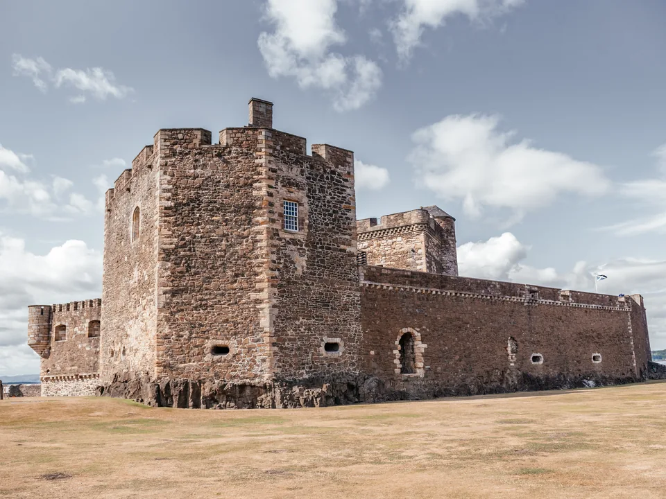 Blackness Castle on the Firth of Forth — Fort William in Outlander