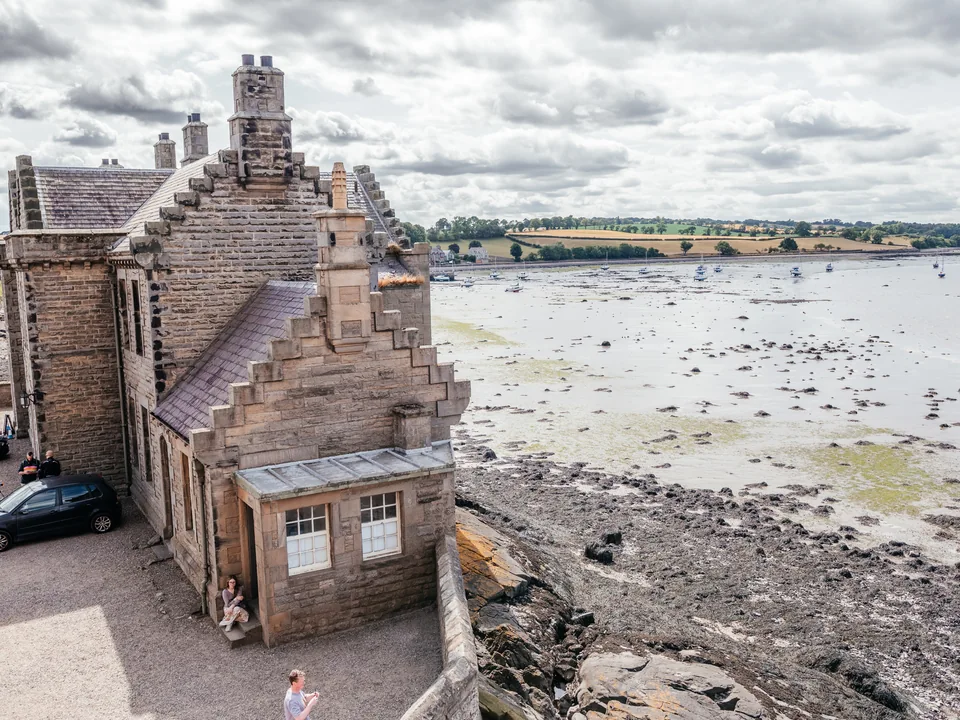 Blackness Castle exterior — Outlander filming location West Lothian
