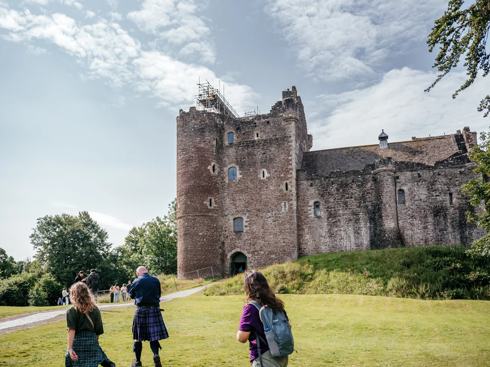 Doune Castle — Castle Leoch in Outlander, seat of Clan MacKenzie